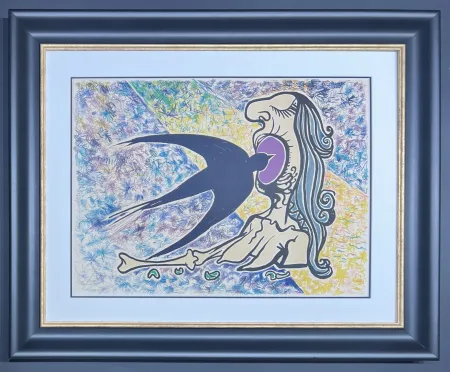 リトグラフ Dali - Salvador Dalì - Civiltà Sconfitta(Civilization Defeated) - 1973 - Coloured lithograph on Arches paper.