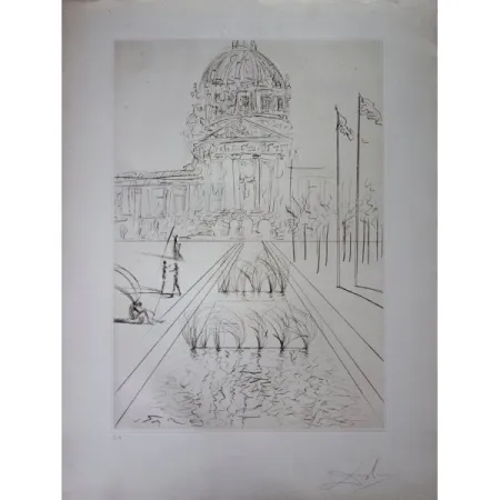 彫版 Dali - San Francisco : City Hall