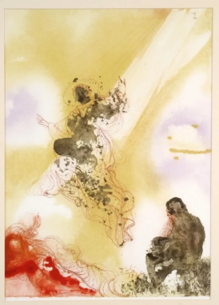 多数の Dali - Sanctus Raphael et Tobias