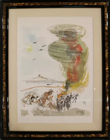 リトグラフ Dali - Sed libera nos a malo