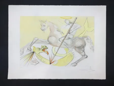 多数の Dali - St Georges et le dragon