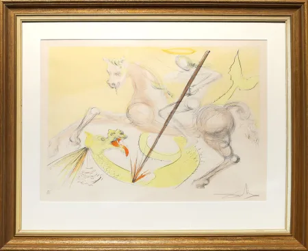 彫版 Dali - St Georges et le Dragon