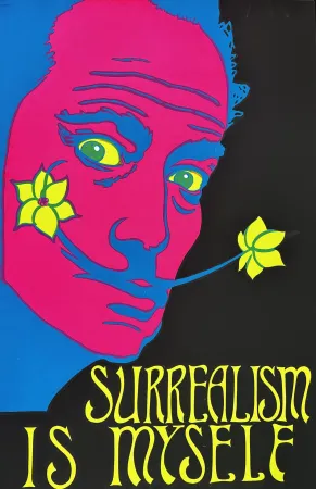 シルクスクリーン Dali - Surrealism is Myself