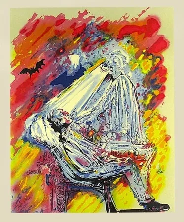 リトグラフ Dali - The Dentist: The Healing Light, from L'Acenture Medicale