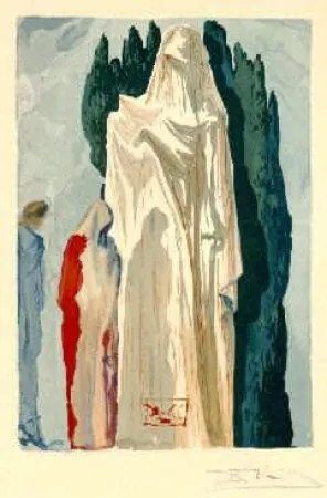 リトグラフ Dali - The Divine Comedy - Hell - Chant 10