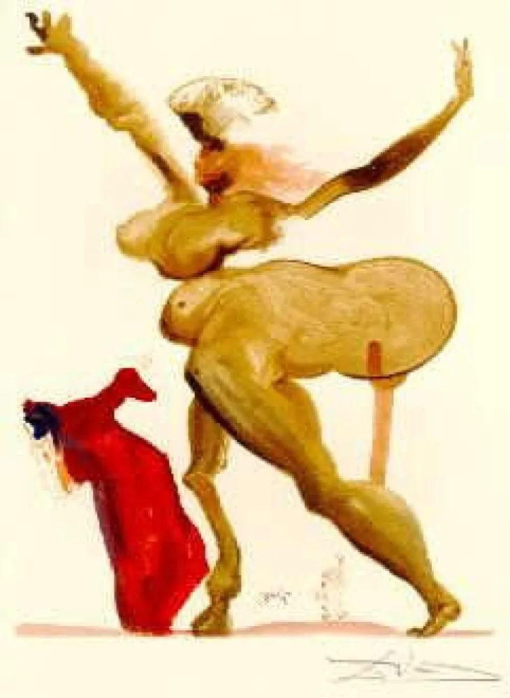 リトグラフ Dali - The Divine Comedy - Hell - Chant 33 