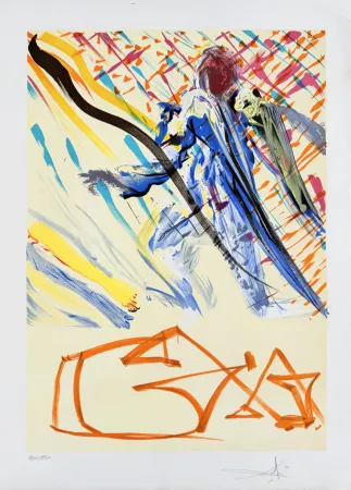 リトグラフ Dali - The Divine Word