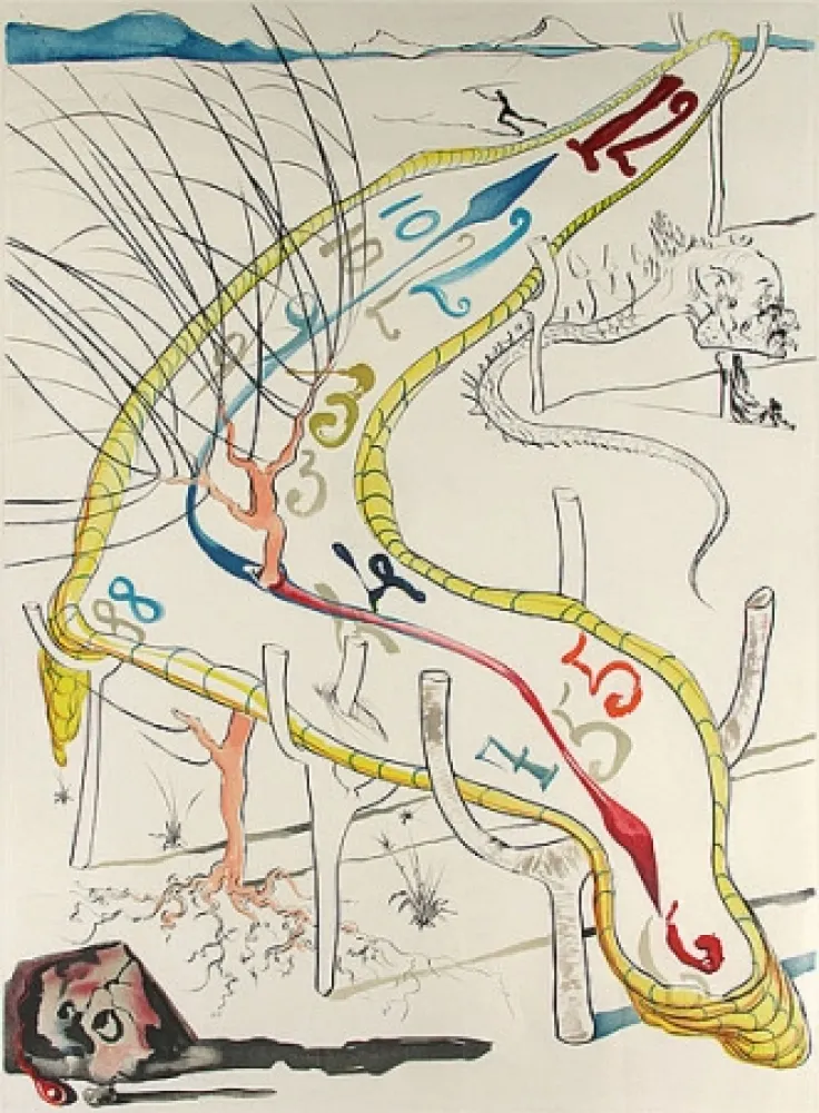 彫版 Dali - The frozen watches of space time