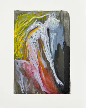 木版 Dali - The Inferno, Canto 9  - The Furies