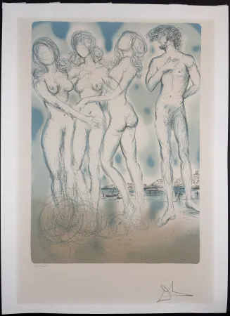 リトグラフ Dali - The Judgment of Paris