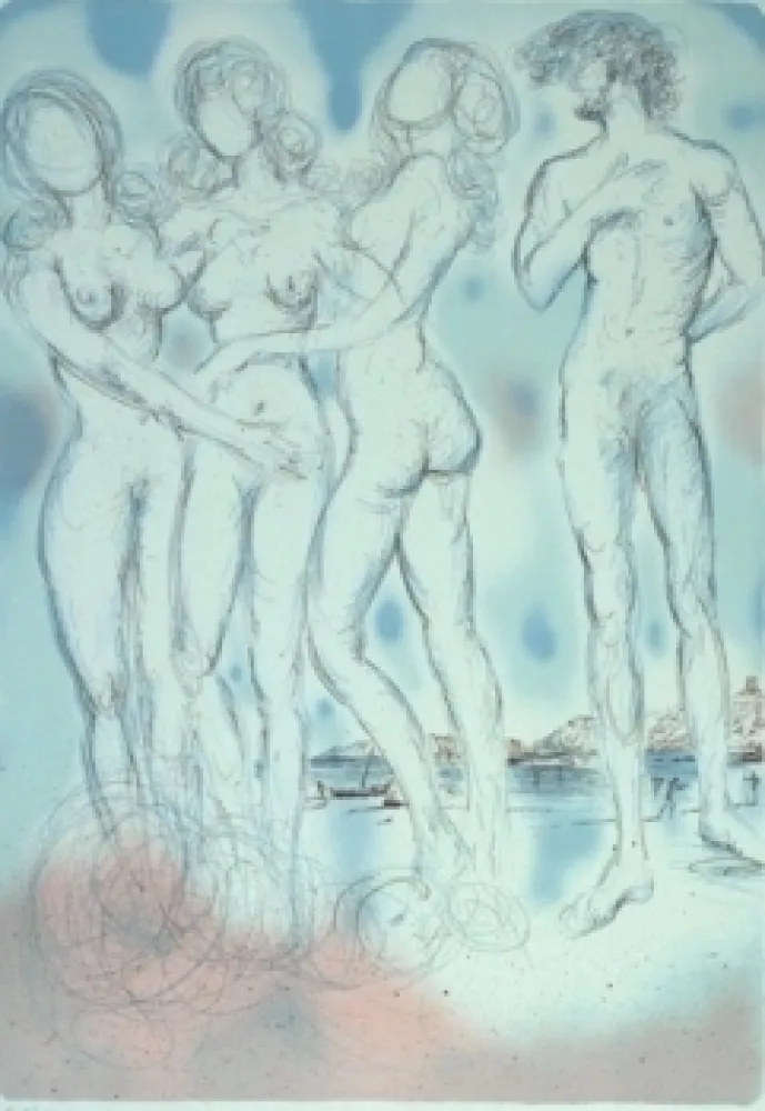 リトグラフ Dali - The Judgment of Paris