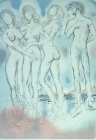 リトグラフ Dali - The Judgment of Paris