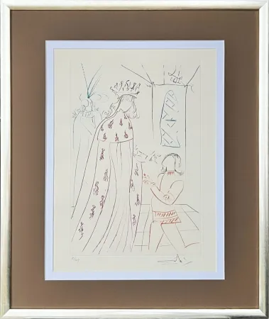 ポイントーセッシュ Dali - The Knighting of Lancelot