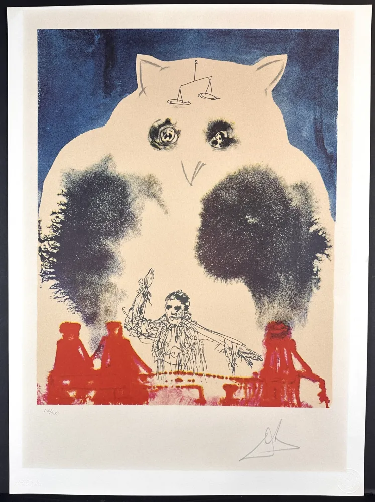 リトグラフ Dali - The Lawyer