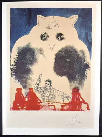 リトグラフ Dali - The Lawyer