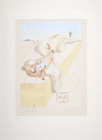 彫版 Dali - The Men who Devour each Other, 1963