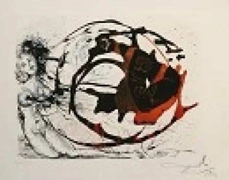 エッチングと　アクチアント Dali - THE MILKY WAY ( LA VOIE LACTEE)