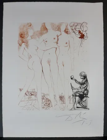 彫版 Dali - The Mythology Judgment of Paris 
