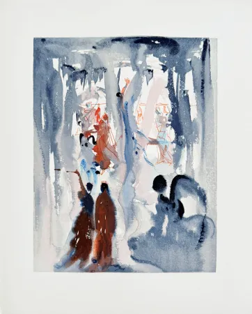 木版 Dali - The Paradise, Canto 13 - Thus Was the Earth Created