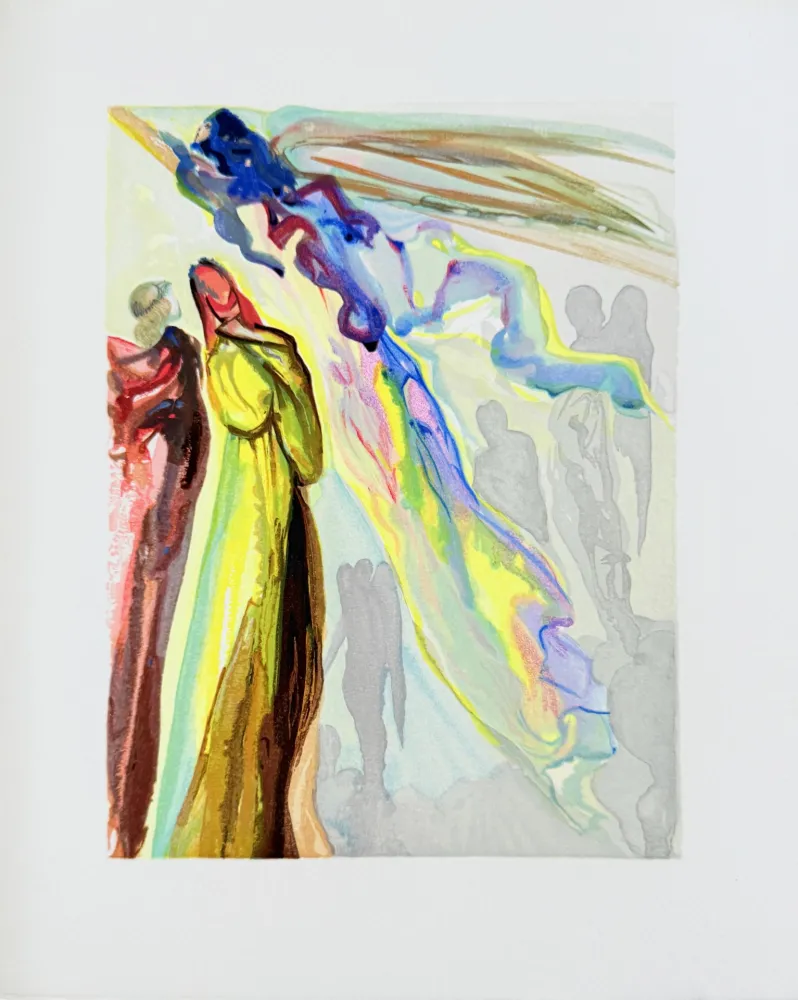 木版 Dali - The Paradise, Canto 16 - The Ancestor's Apparition