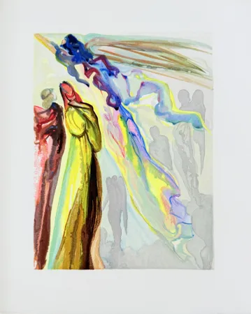 木版 Dali - The Paradise, Canto 16 - The Ancestor's Apparition