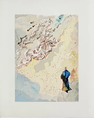 木版 Dali - The Paradise, Canto 20 - The Sixth Sphere of Jupiter