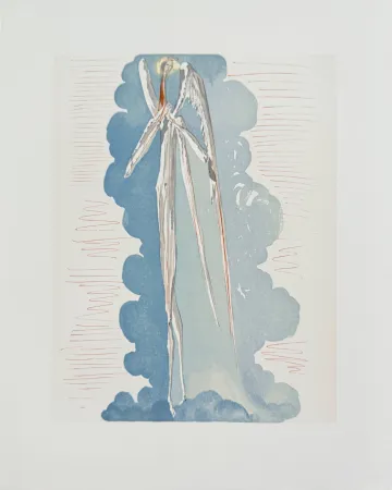 木版 Dali - The Paradise, Canto 22 - The Angel of the Seventh Sphere