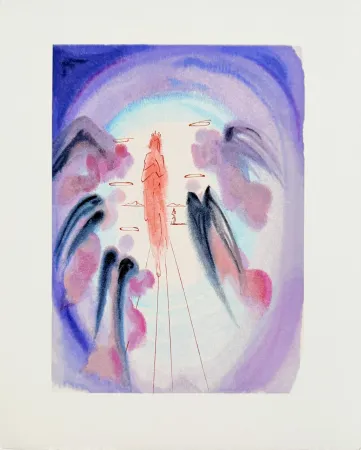 木版 Dali - The Paradise, Canto 24 - The Joy of the Blessed