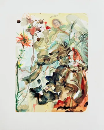 木版 Dali - The Paradise, Canto 25 - St. James of Hope