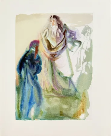 木版 Dali - The Paradise, Canto 28 - The Movement Toward God