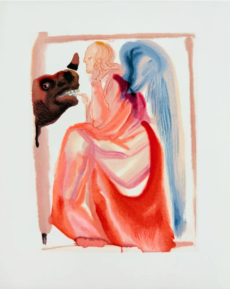 木版 Dali - The Paradise, Canto 6 - The Sphere of Mercury