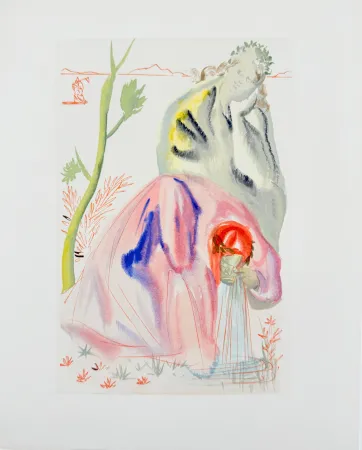 木版 Dali - The Purgatory, Canto 21 - The Source