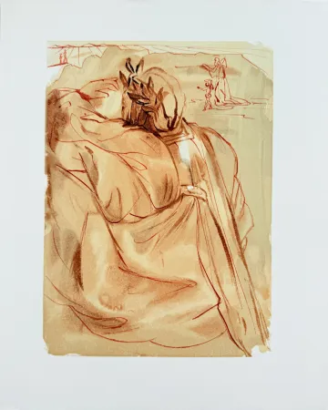 木版 Dali - The Purgatory, Canto 30 - Announcement of Great Event