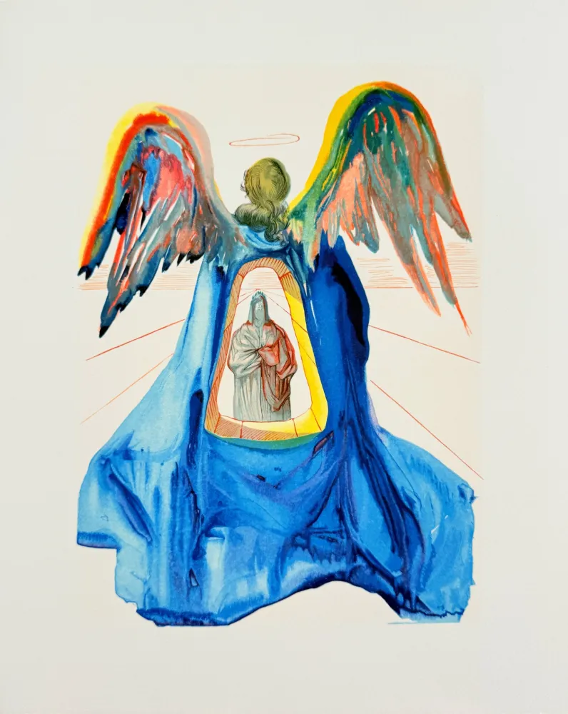 木版 Dali - The Purgatory, Canto 33 - Dante Purified