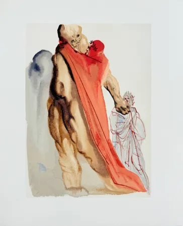 木版 Dali - The Purgatory, Canto 5 - Virgil's Reproaches