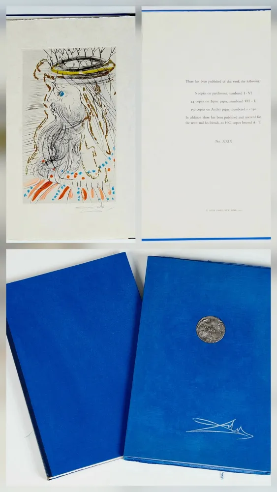 挿絵入り本 Dali - The Song of Songs of King Solomon Deluxe Japan