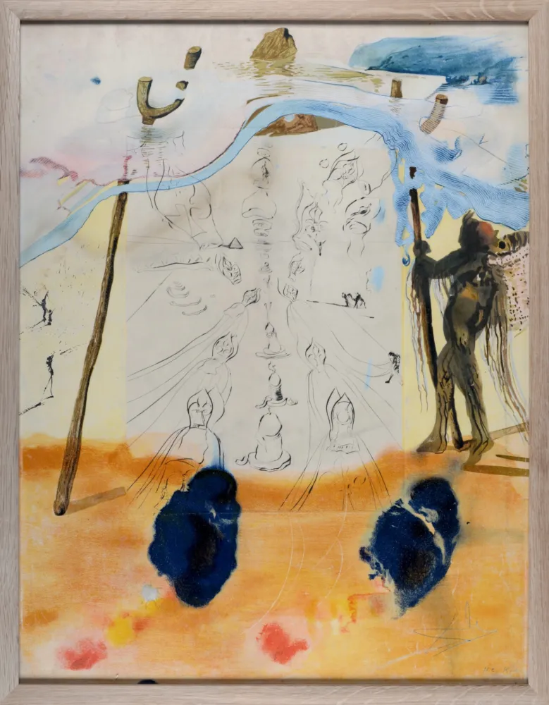 リトグラフ Dali - Transmission des traditions, 1974