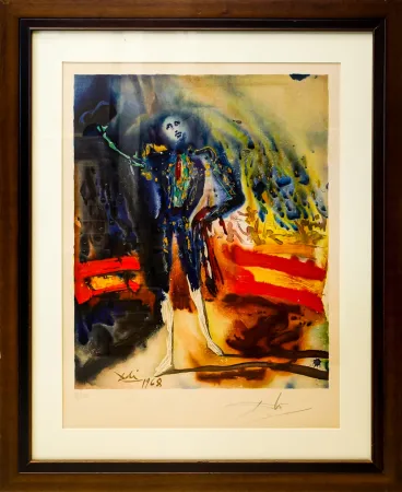 リトグラフ Dali - Tribute to Escamillo