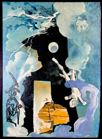 リトグラフ Dali - Trilogy of Love The Eternity of Love (The Tower)