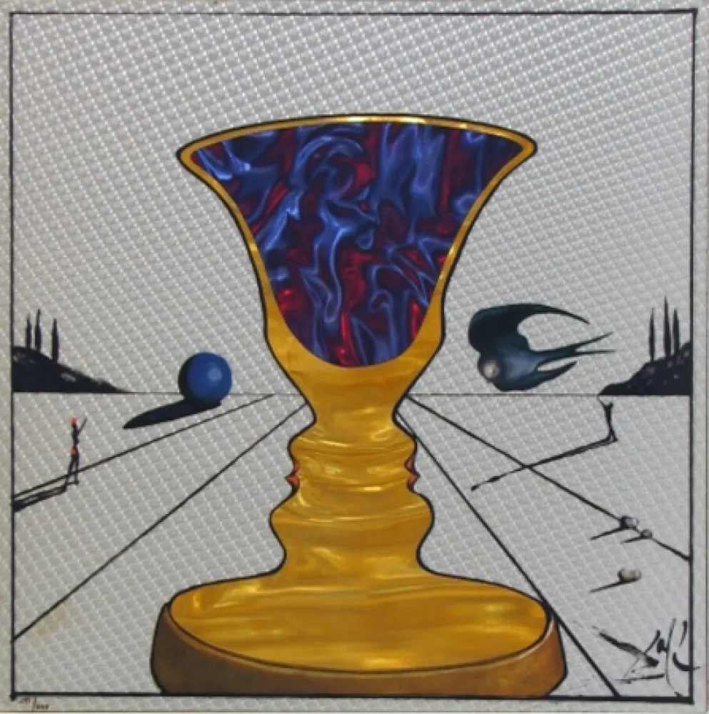 リトグラフ Dali - Tristan & Isolde