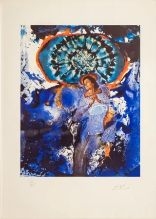 リトグラフ Dali -  Ultra - Surrealistic Corpuscular Galutska