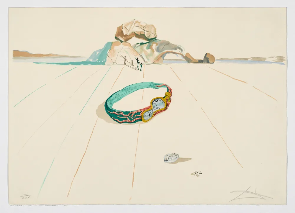 リトグラフ Dali - Untitled