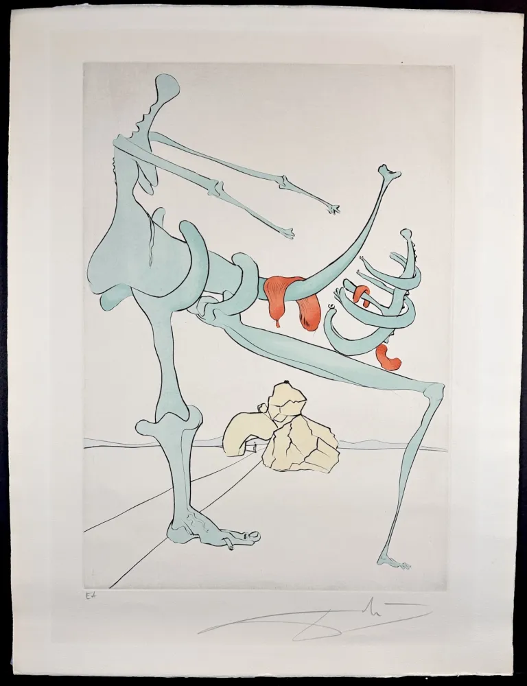 彫版 Dali - Visions de Quevedo Mother and Child