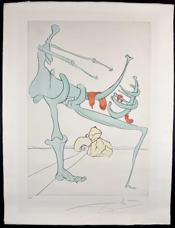 彫版 Dali - Visions de Quevedo Mother and Child