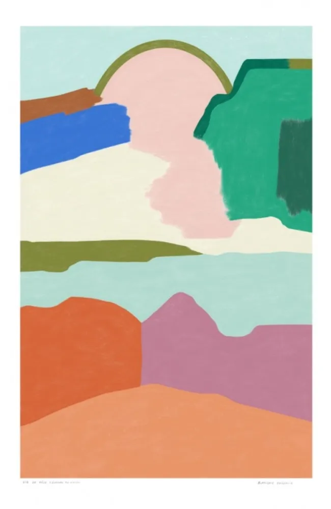 デジタル版画 Daramir - LE RÊVE S'ÉVAPORE AU MATIN