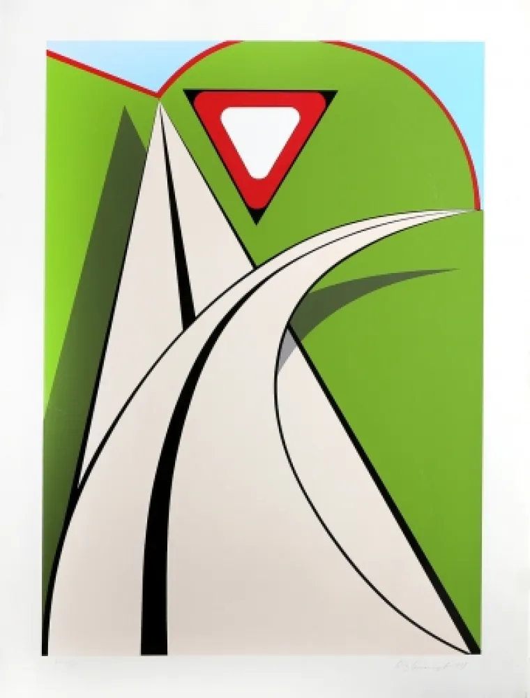 シルクスクリーン D'arcangelo - Forever Chic