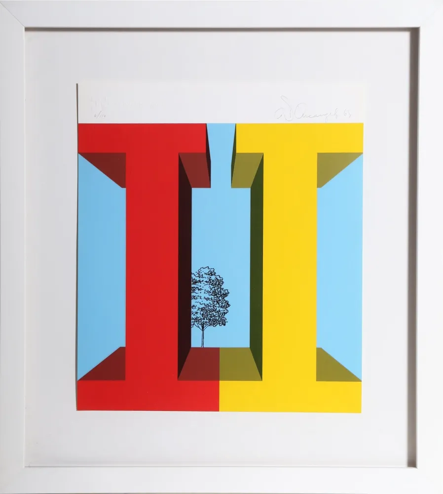 シルクスクリーン D'arcangelo - June