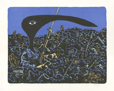 リトグラフ David B - Mon Grand-Père sur le Front