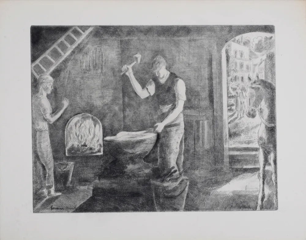 エッチング David - Forgeron, 1946