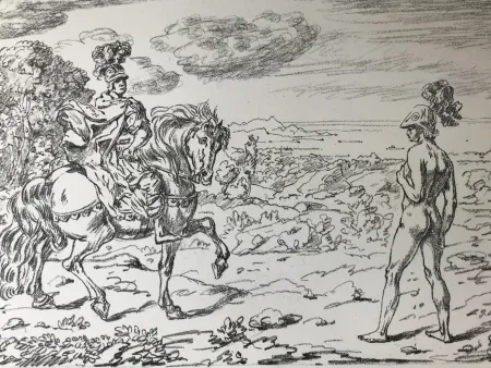 リトグラフ De Chirico - Alexandros